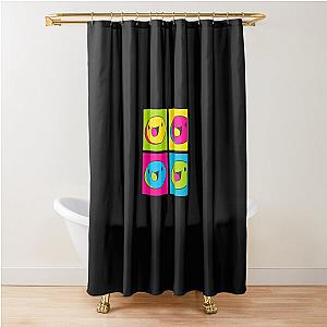 The Odd One Out NEON JAMES Shower Curtain