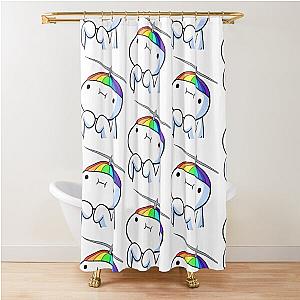 The Odd One Out Shower Curtain