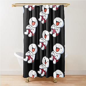 The Odd One Out Shower Curtain