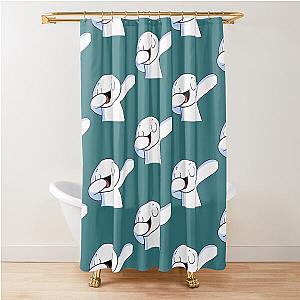 The Odd One Out Shower Curtain
