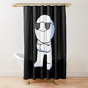 The Odd One Out Life Is Fun Merch Shower Curtain