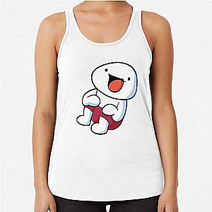 The One Sided Out Racerback Tank Top