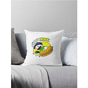 The Odd One Out SANDWICH ARTIST Throw Pillow