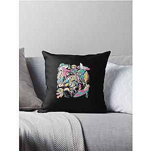 The Odd One Out Conspiracy Theory Throw Pillow