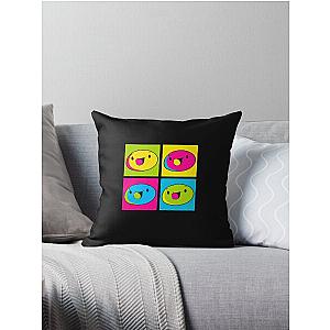 The Odd One Out - Neon James Throw Pillow