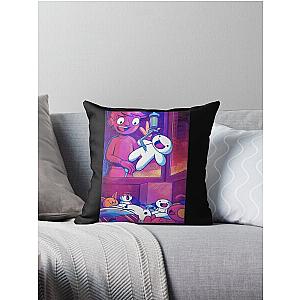 The Odd One Out - Life Is Fun Merch Throw Pillow