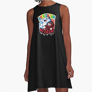 The Odd One Out - Life is Fun A-Line Dress