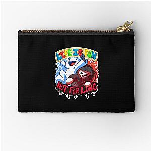 The Odd One Out Life Is Fun Zipper Pouch