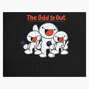 The Odd One Out funny art Jigsaw Puzzle