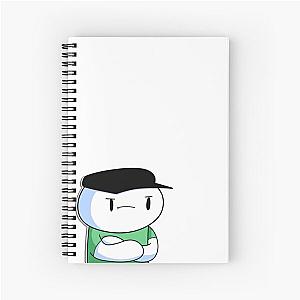 theodd1sout working at Subway Spiral Notebook