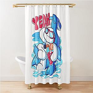 TheOdd1sOut yeah Shower Curtain