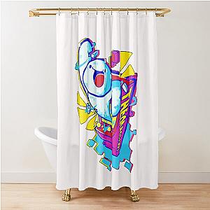 TheOdd1sOut retro Shower Curtain