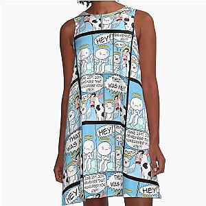 THEODD1SOUT COMIC A-Line Dress