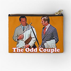 Retro Throwback The Odd Couple Felix and Oscar Tribute Zipper Pouch