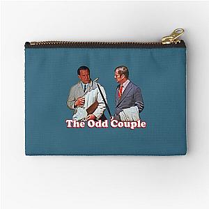 Retro Throwback The Odd Couple Felix and Oscar Tribute Zipper Pouch