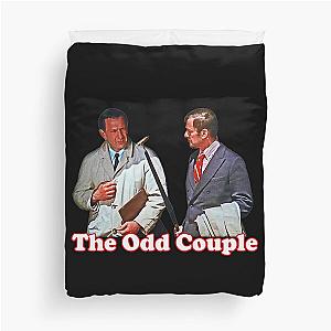 The Odd Couple Felix and Oscar Duvet Cover