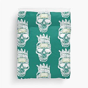 Skull - Ixnay on the Hombre - The Offspring - White Version Duvet Cover