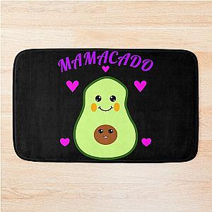 Avocado Mamacado Gift Idea Offspring Children Love Bath Mat