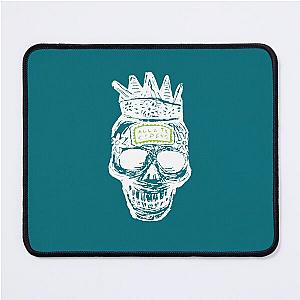 Skull - Ixnay on the Hombre - The Offspring - White Version Mouse Pad