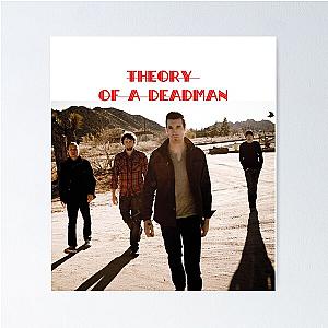 Alternative Rock Theory of a Deadman World Tour Poster