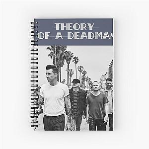 Theory of a Deadman Tour Dates 2019 Spiral Notebook