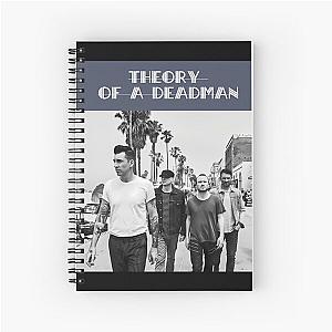 Theory of a Deadman Tour Dates 2019 Spiral Notebook, a The Tour Theory of a Deadman
