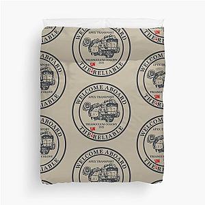 Welcome Aboard The Unreliable - The Outer Worlds Duvet Cover