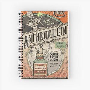 The Outer Worlds Anthrocillin Spiral Notebook