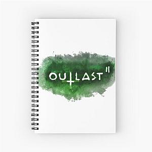 Outlast 2 Title Spiral Notebook