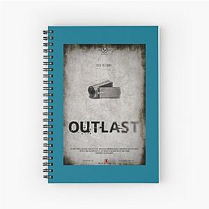 Outlast Handycamp Poster Spiral Notebook