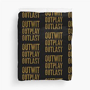 Classic Outwit Outplay Outlast Duvet Cover