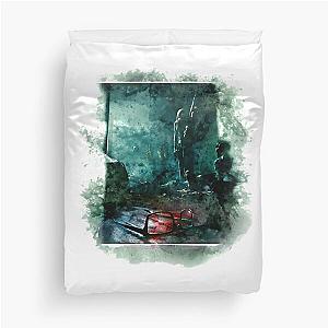 Outlast 2 Slaughterhouse Painting Duvet Cover