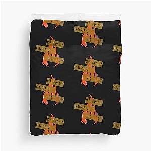 Outwit Outplay Outlast Australian Survivor Duvet Cover