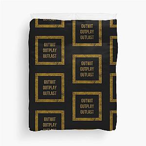 Classic Outwit Outplay Outlast Duvet Cover