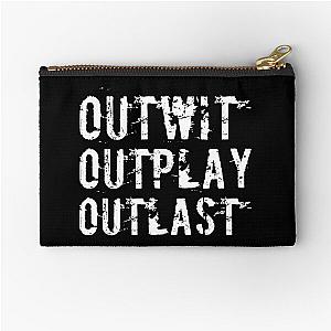 Outwit Outplay Outlast Zipper Pouch