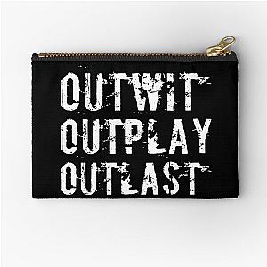 Outwit outplay outlast Zipper Pouch