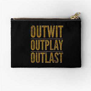 Classic Outwit Outplay Outlast Zipper Pouch