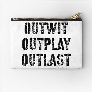 Outwit outplay outlast Zipper Pouch