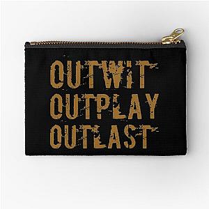 Outwit Outplay Outlast Zipper Pouch