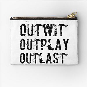 Outwit outplay outlast Zipper Pouch