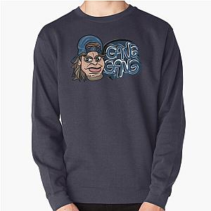 Theo Von Gang Gang Illustration Design (White) Pullover Sweatshirt RB3107