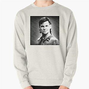 Theo Von Black &amp; White Portrait (Linocut)  Pullover Sweatshirt RB3107