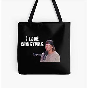 Theo Von - I Love Christmas All Over Print Tote Bag RB3107