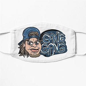 Theo Von Gang Gang Illustration Design (White) Flat Mask RB3107