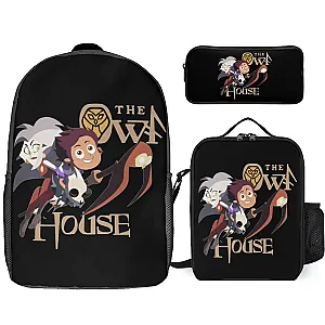 The Owl House Cartoon Luz King Edalyn Clawthorne 3pcs Bags