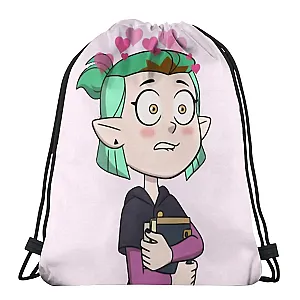 Amity Blight Blushing The Owl House Anime Drawstring Bags