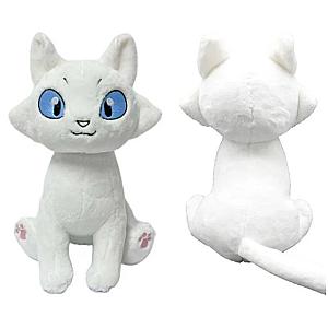 22cm White Ghost Cat The Owl House Cartoon Stuffed Toy Plush