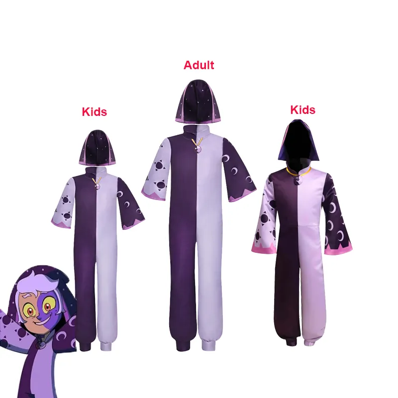 The Owl House Luz Noceda Cosplay Hooded Jumpsuit Outfits Halloween ...