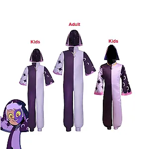 The Owl House Luz Noceda Cosplay Hooded Jumpsuit Outfits Halloween Costume