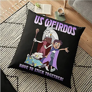 US Weirdos Have To Stick Together The Owl House Cartoon Pillow Case